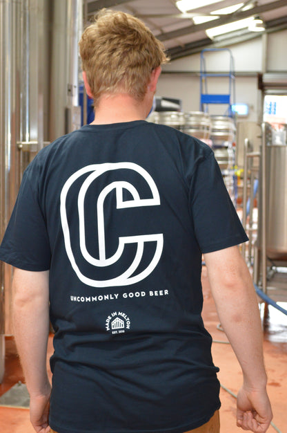 NEW Navy Uncommonly Good Beer Short Sleeve T Shirt