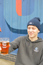 Load image into Gallery viewer, NEW Round Corner Patch Beanie - Navy
