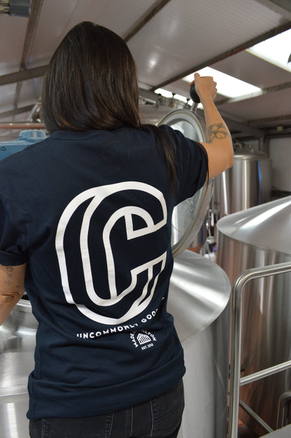 NEW Navy Uncommonly Good Beer Short Sleeve T Shirt