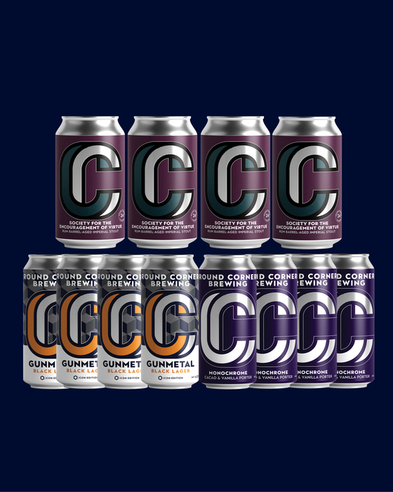 Round Corner Dark Beer Case - Round Corner Brewing