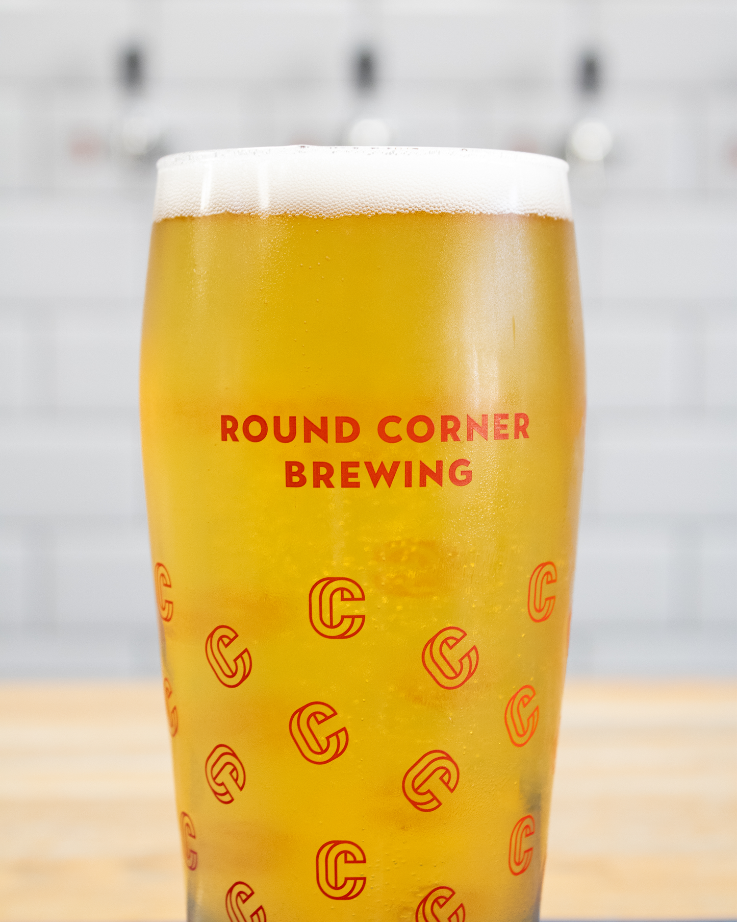 RCB Frisby Pint Glass