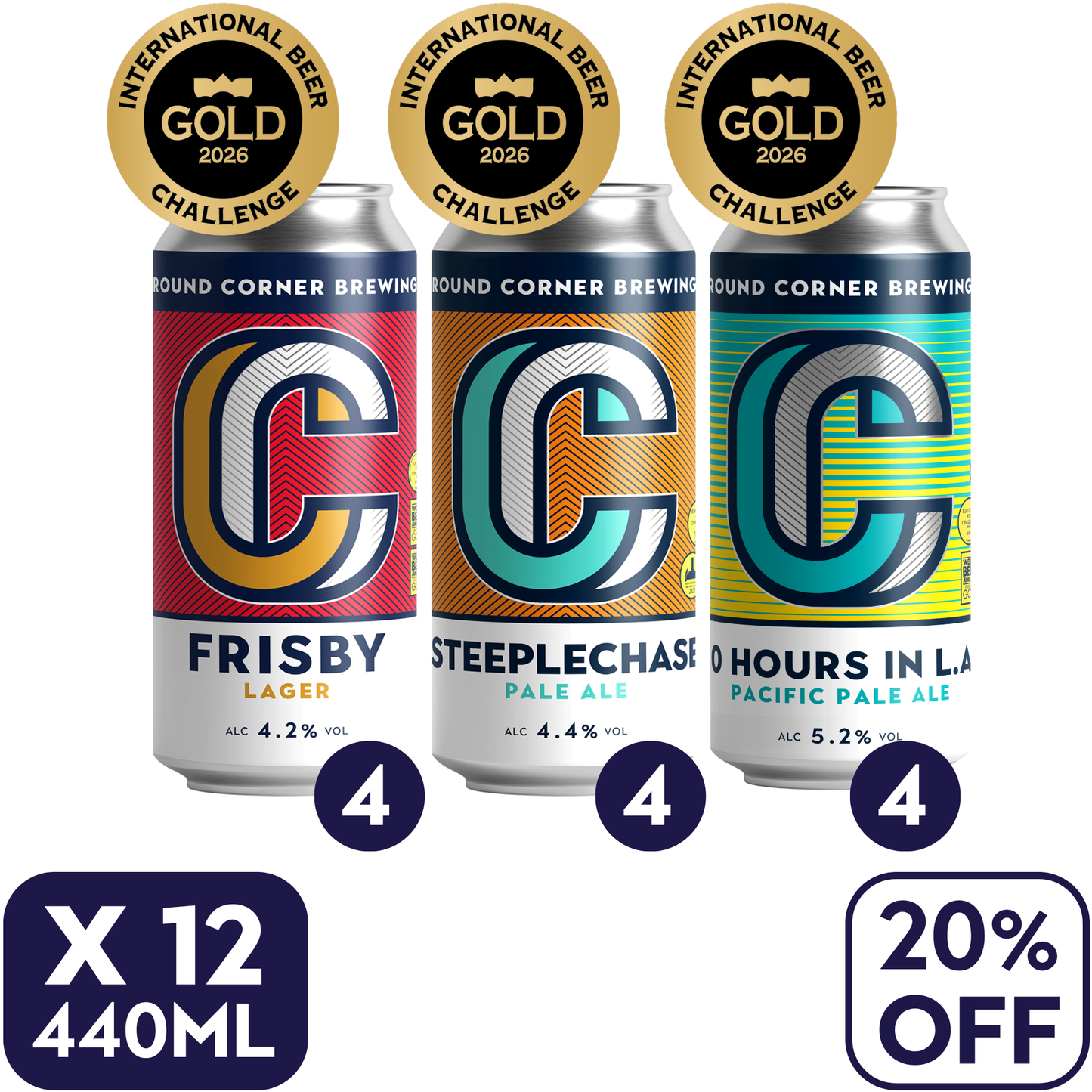 IBC Gold 12 Pack